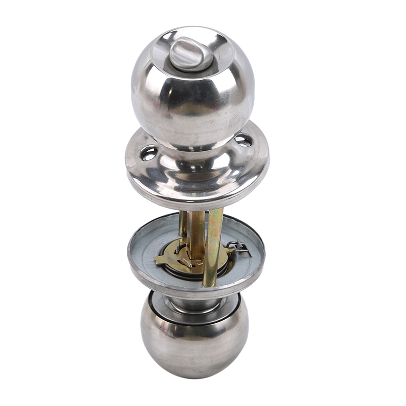 Home Creation Bathroom - Round Ball Privacy Door Knob Bathroom