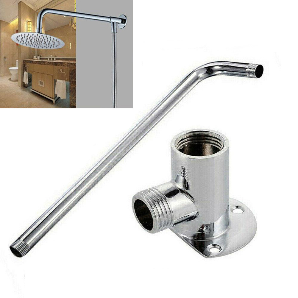 Home Bathroom Renovation - Stainless Steel Shower Arm Wall Mounted