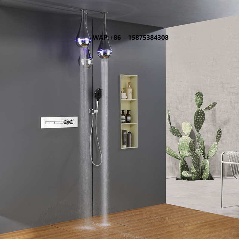 Shower Head Rain - 2026 New Arrival Brushed Smart Home