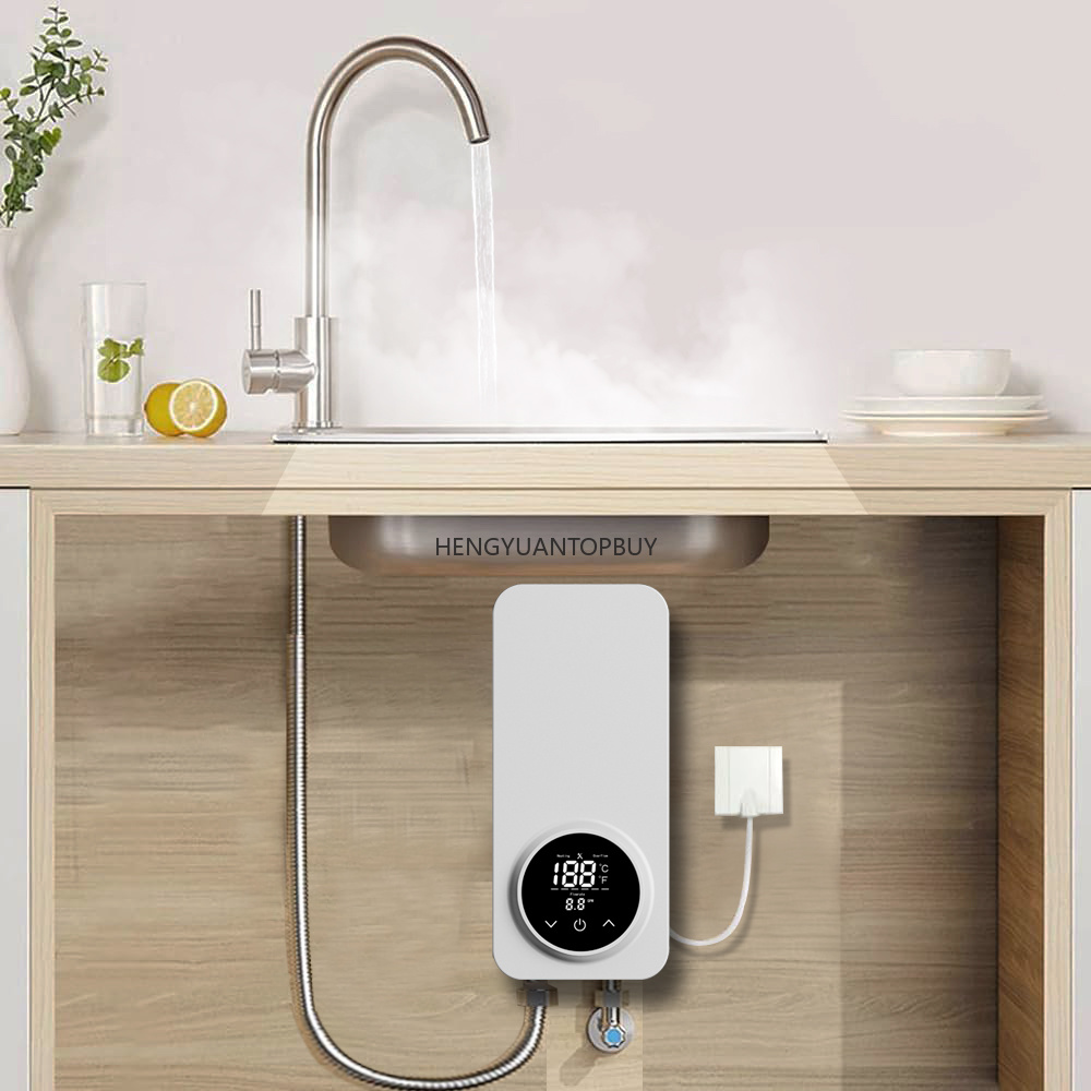 Home Bathroom Geyser - Mini Instant Tankless Electric Geyser Kitchen