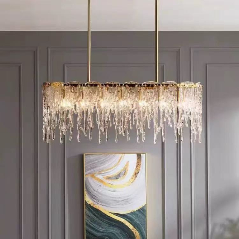 Home Outlet Bathroom - Master Bedroom Crystal Luxury LED Pendant