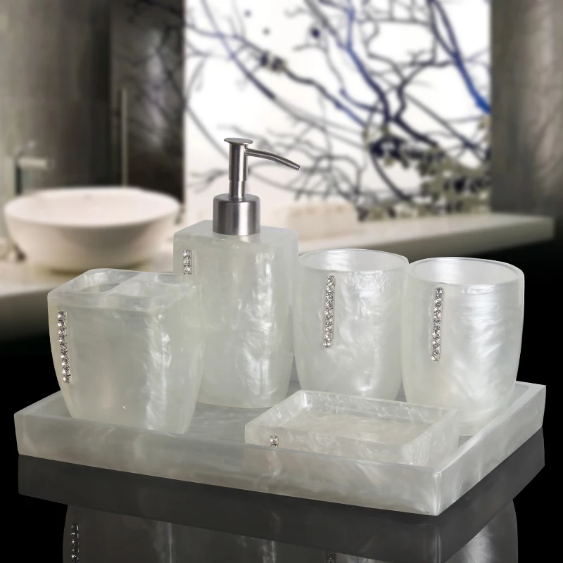 Pearl Texture Resin Bath Produ - Zara Home Bathroom review and price