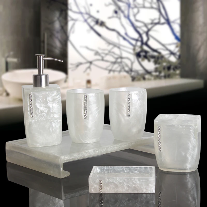 Pearl Texture Resin Bath Produ - Zara Home Bathroom review and price