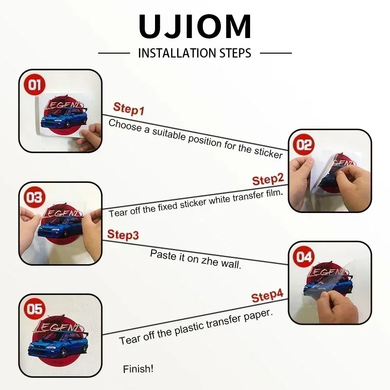 UJIOM Loona Wall Sticker Furry - Home Bathroom Floor Tiles review and price