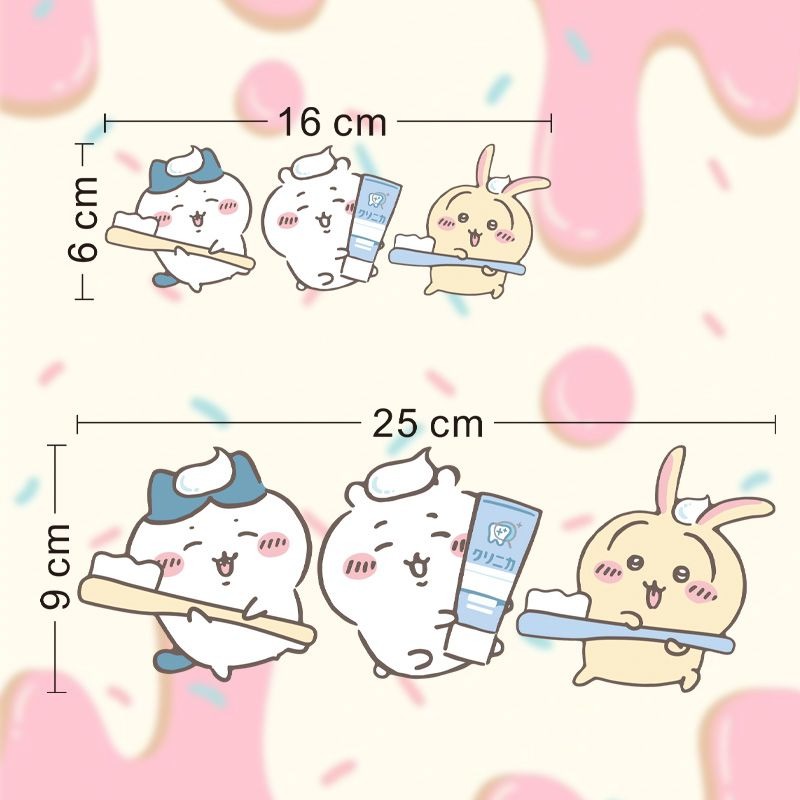 Hot Chiikawa Mirror Stickers S - Home Creation Bathroom review and price
