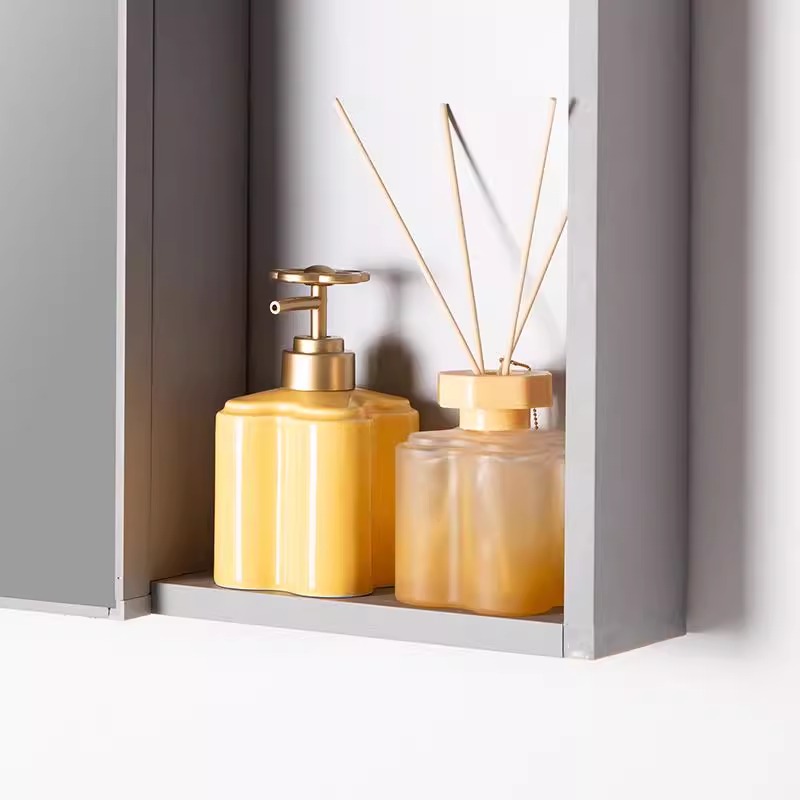 Modern Orange Floral Ceramic L - Zara Home Bathroom review and price
