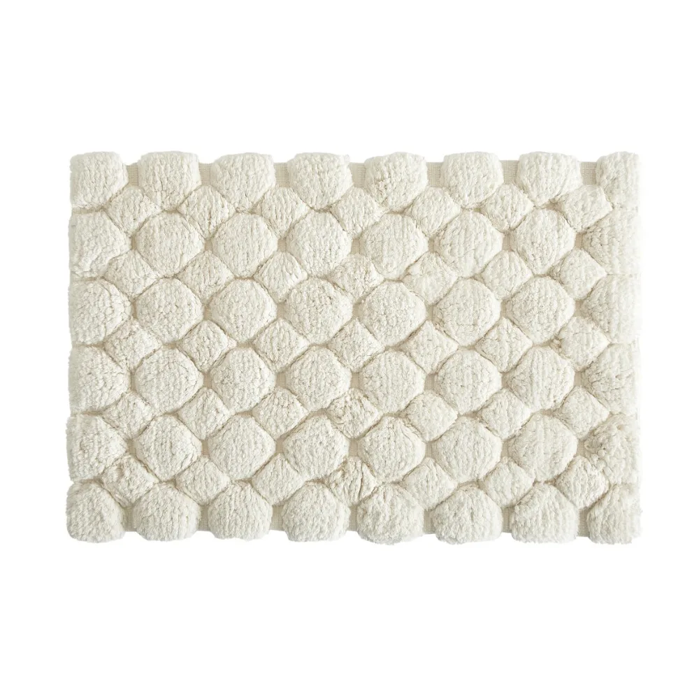 Ivory 2-Piece Cotton Bath Rug  - Zara Home Bathroom Mat review and price