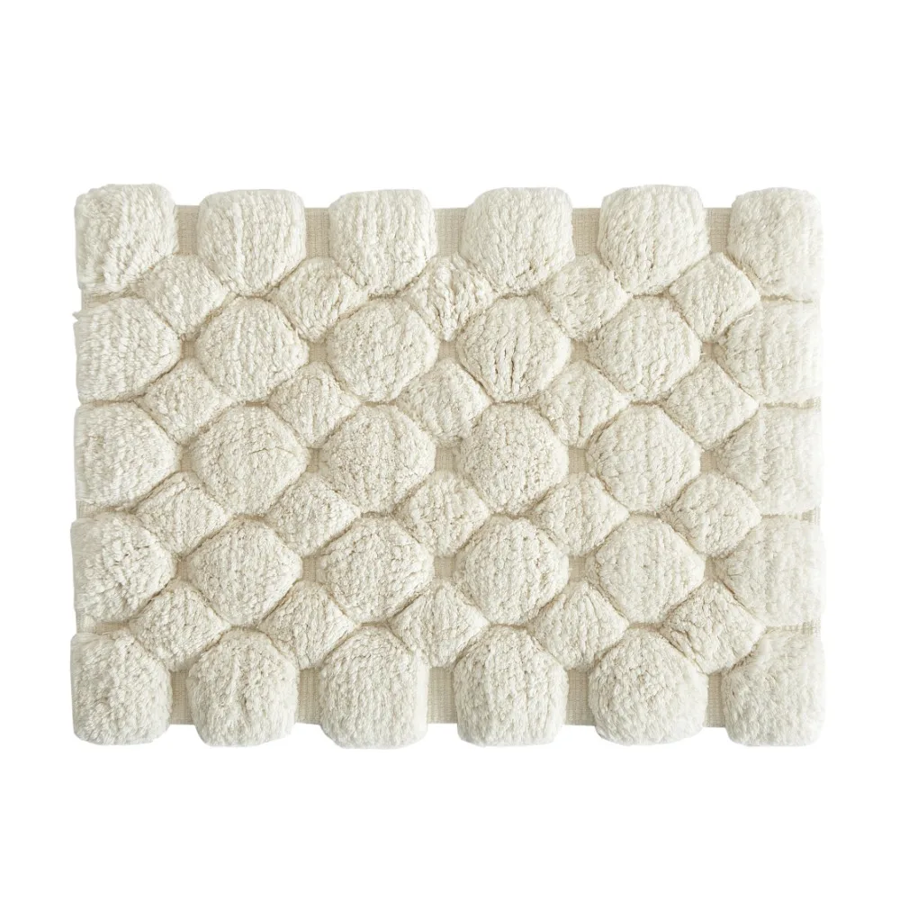 Ivory 2-Piece Cotton Bath Rug  - Zara Home Bathroom Mat review and price