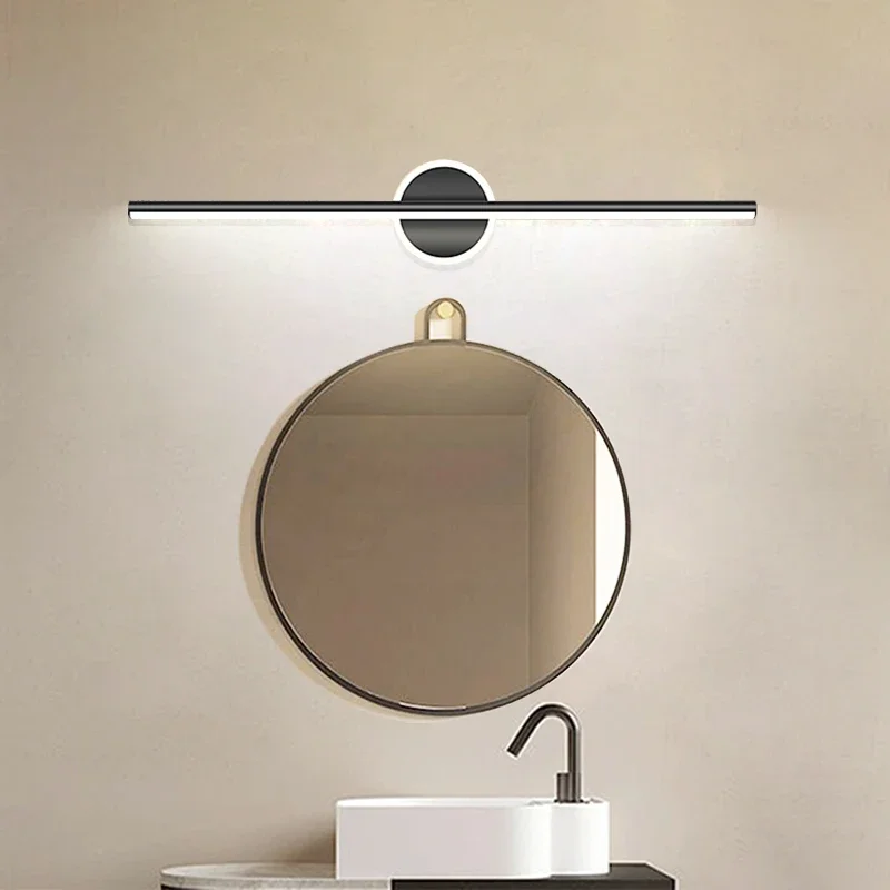 Modern LED Mirror Lamp 40/55cm - Home Bathroom Mirror review and price