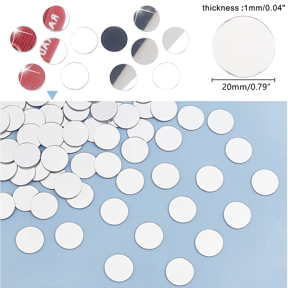 50PCS Round Mini Mosaic Tiles  - Home Bathroom Wall Tiles review and price