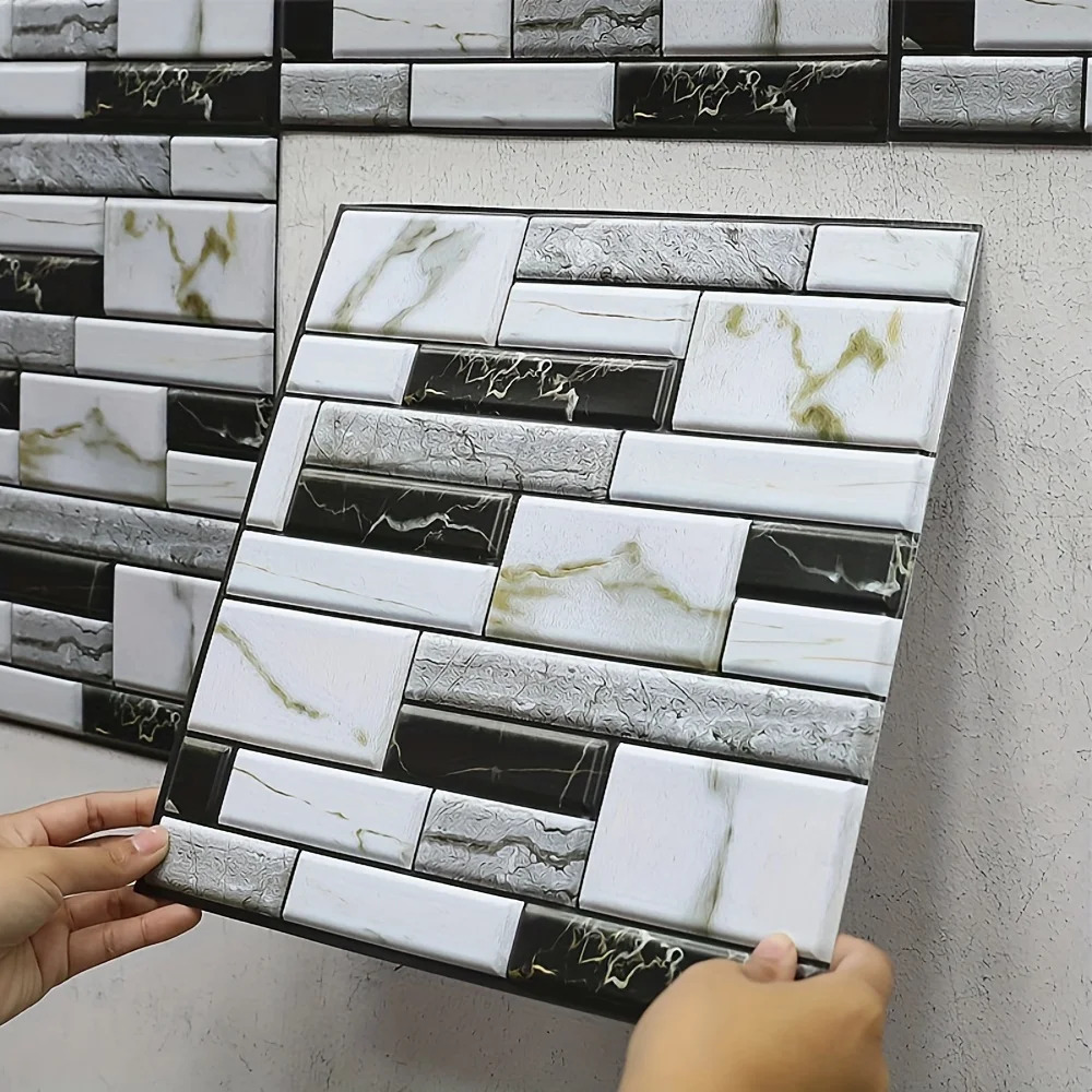 5/10pcs Self Adhesive Tile Wal - Home Creation Bathroom review and price
