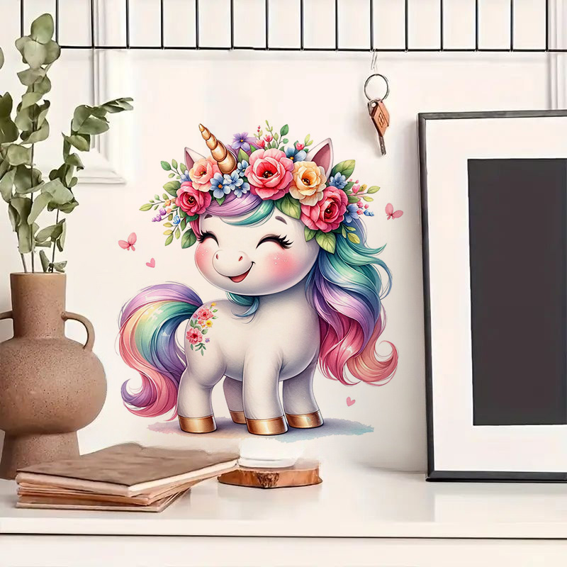 Beautiful Watercolor Unicorn S - Home Bathroom Wall Tiles review and price