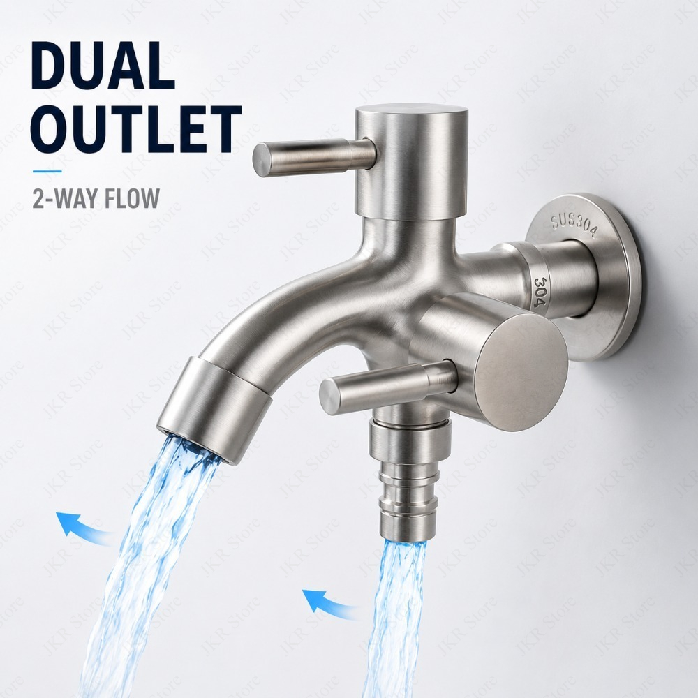 Multi-Function Dual Outlet Fau - Home Outlet Bathroom review and price