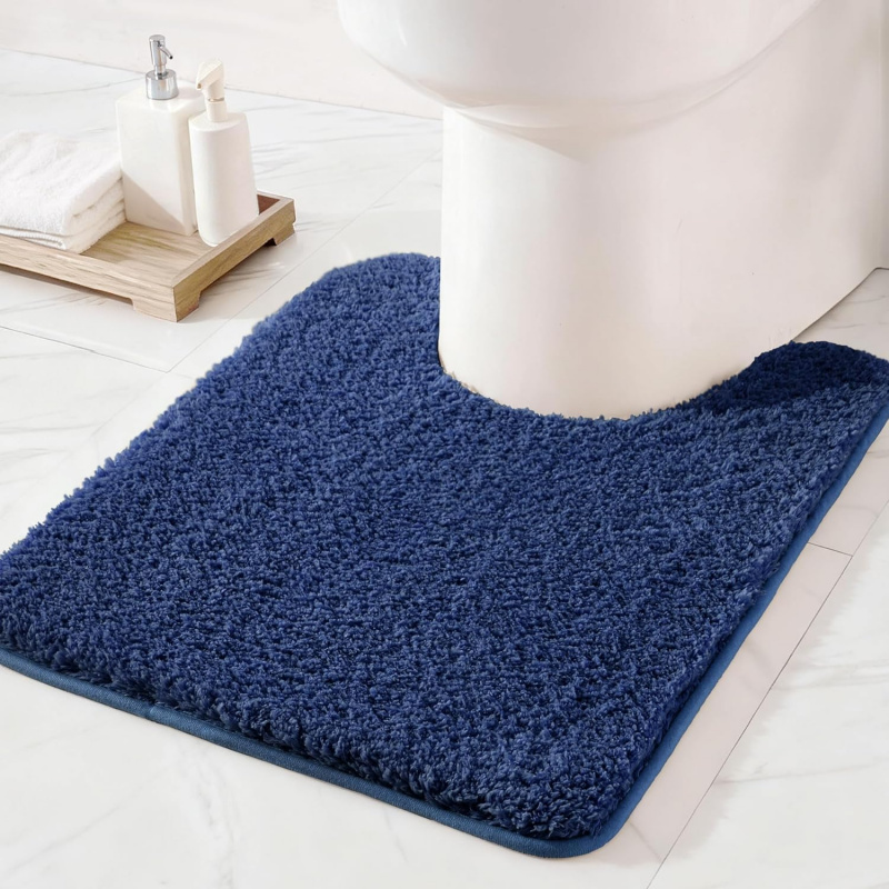 VIKAMA Multi Size Navy Blue Ba - Zara Home Bathroom Mat review and price