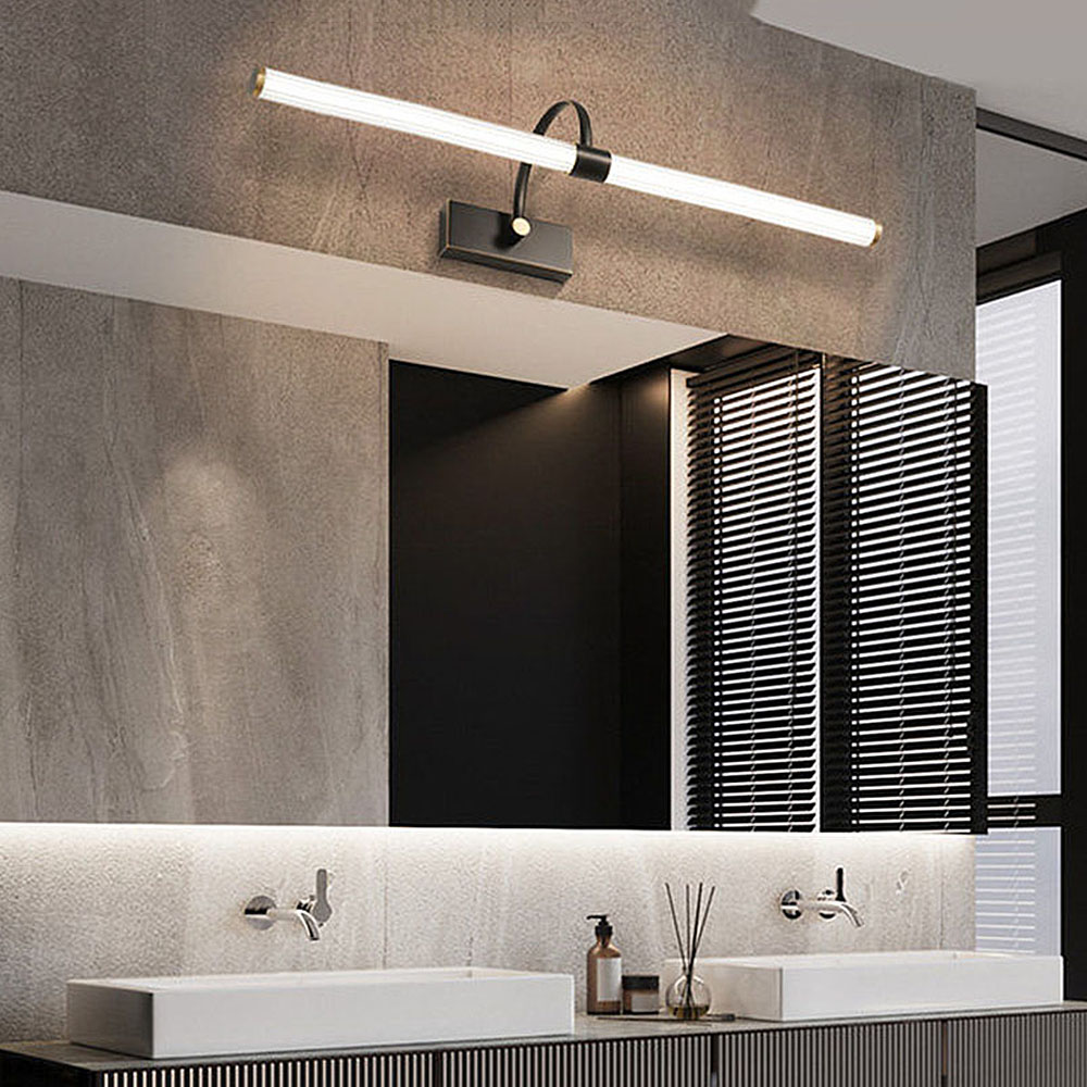 Modern Brass Acrylic LED Wall  - Home Bathroom Mirror review and price