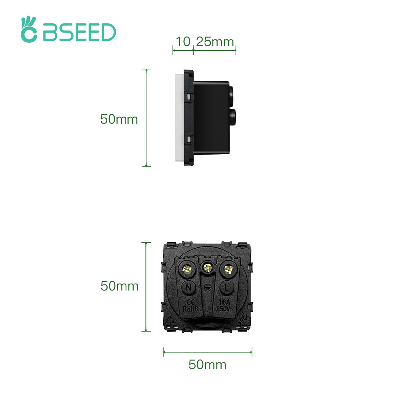BSEED French Plug Wall Socket  - Home Outlet Bathroom review and price