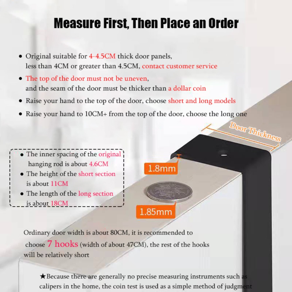 Hooks Over The Door 6 Hooks Cl - Home Creation Bathroom review and price