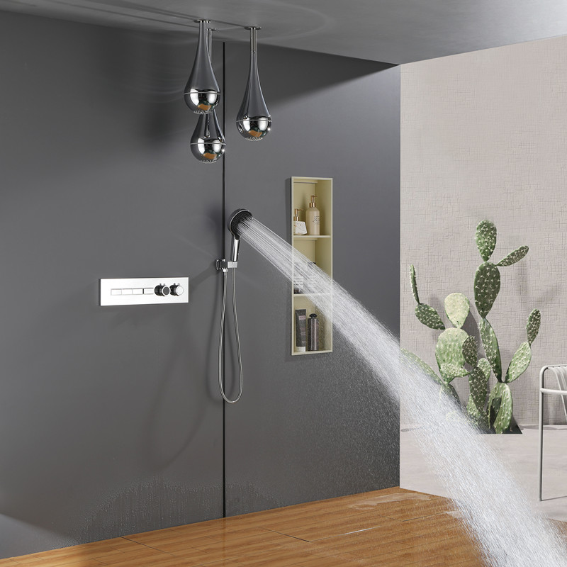 2026 New Arrival Brushed Smart - Shower Head Rain review and price