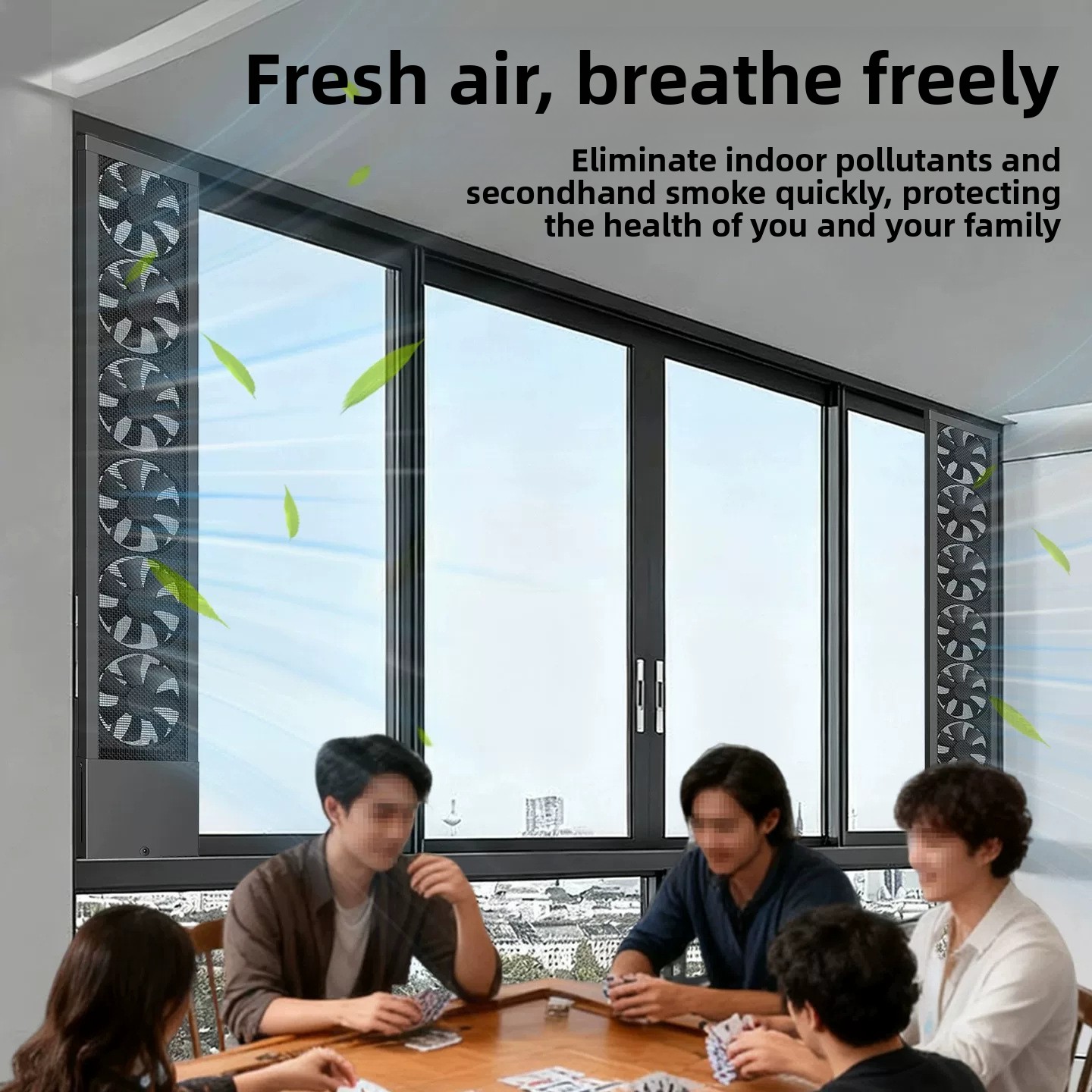 Tool-Free Window Exhaust Fan – - Home Bathroom Exhaust Fan review and price