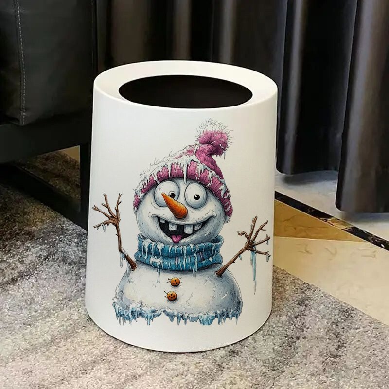 Funny Whimsical Snowman Sticke - Home Bathroom Floor Tiles review and price