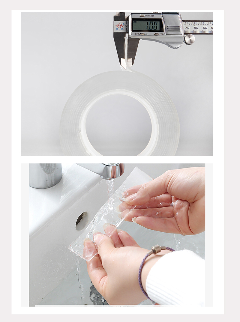 Transparent Double Sided Tape  - Home Bathroom Wall Tiles review and price