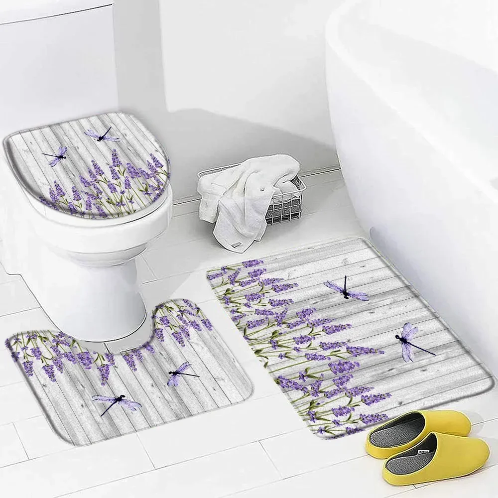 Purple Lavender Bath Mat Set N - Zara Home Bathroom Mat review and price