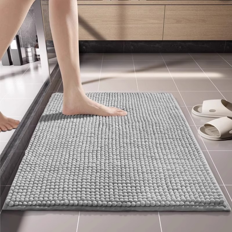 Chenille Bath Mat Water Absorb - Zara Home Bathroom Mat review and price