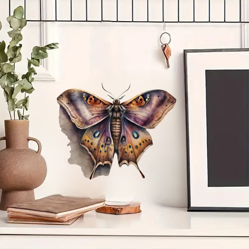 Beautiful Gothic Moth Sticker, - Home Bathroom Wall Tiles review and price