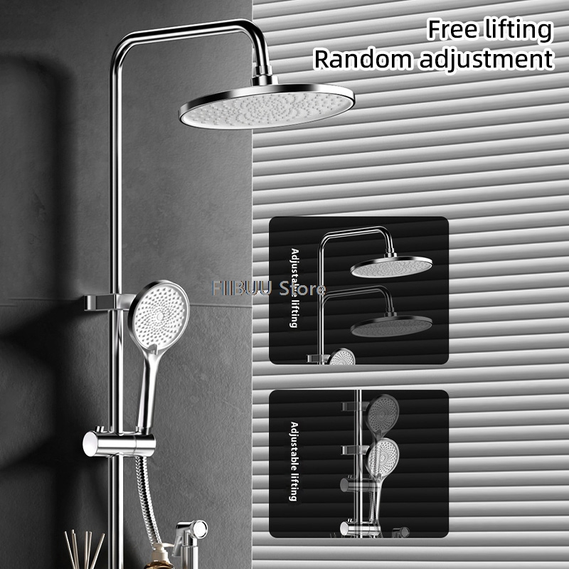 High Pressurized Shower System - Shower Head Rain review and price