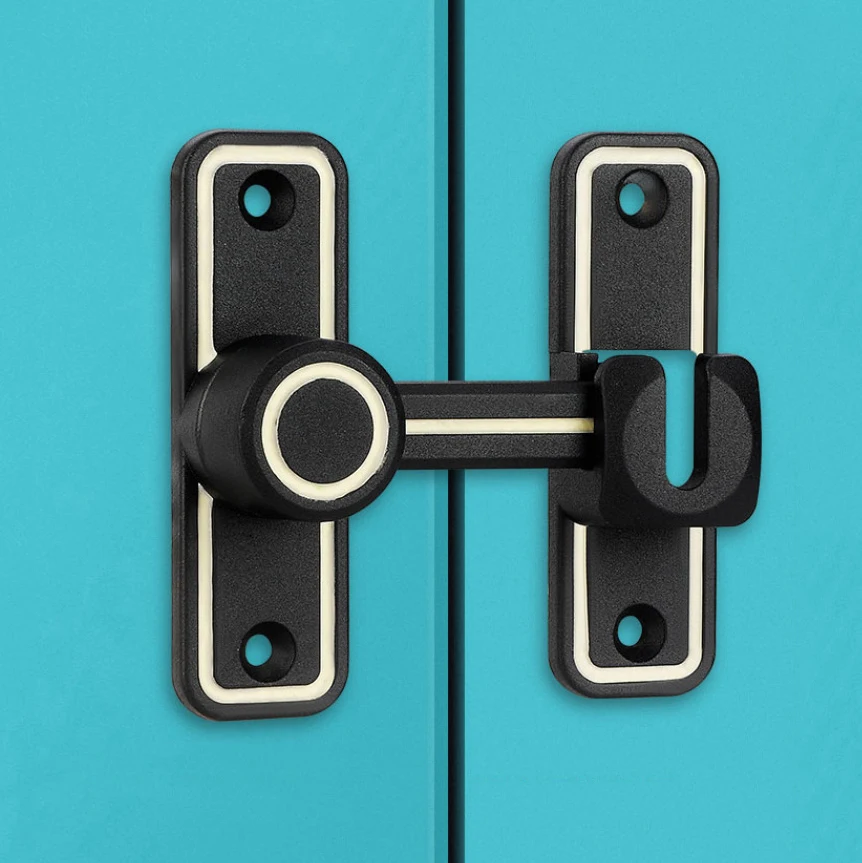 Black Luminous Barn Door Latch - Home Creation Bathroom review and price
