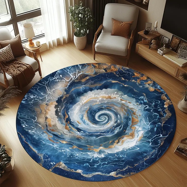 2D Polar Bear Round Rug Ice Ca - Home Bathroom Trends review and price