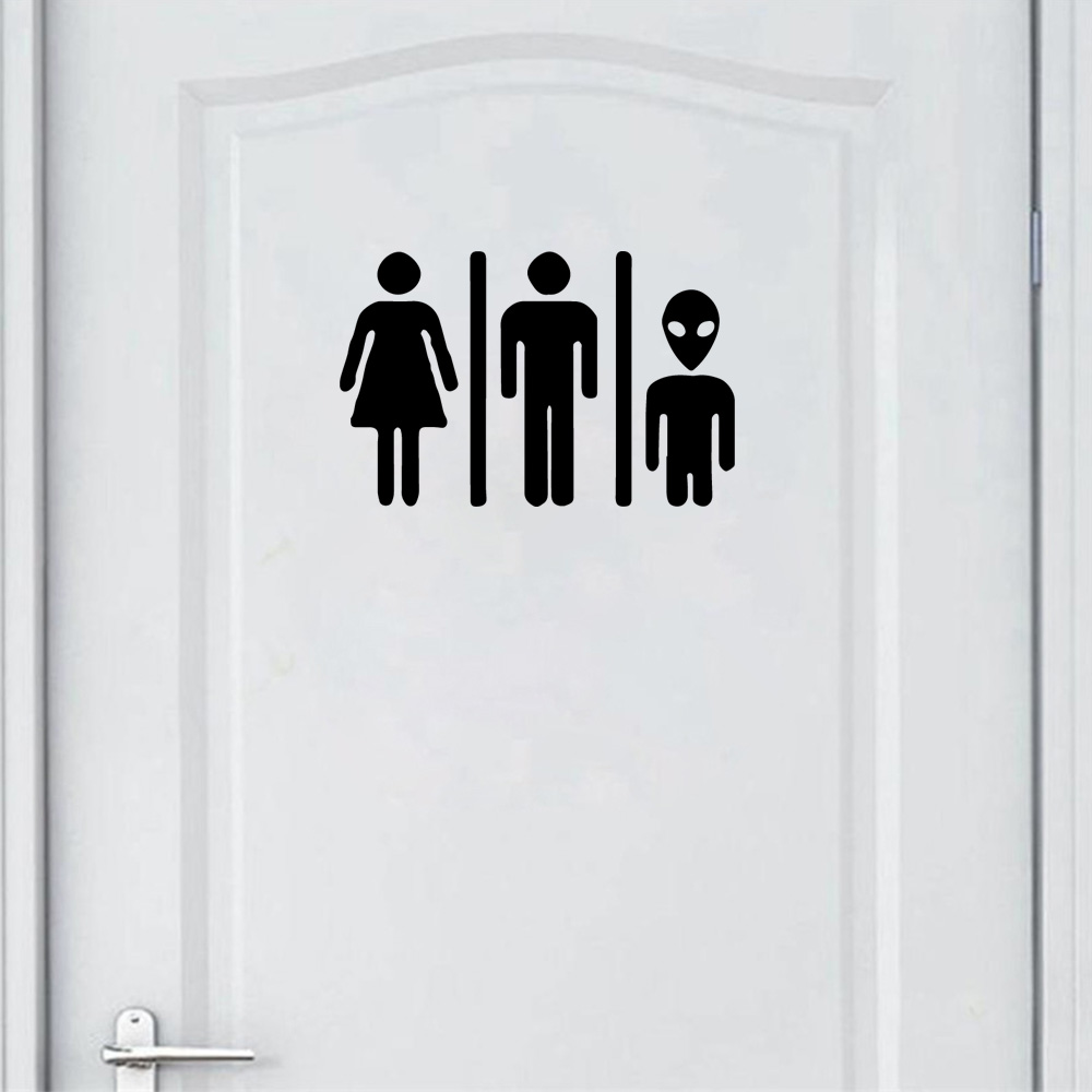 1 pc Cartoon Style Toilet and  - Home Bathroom Wall Tiles review and price