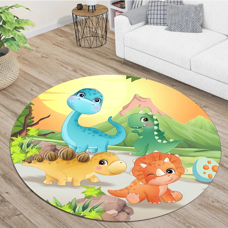 Cute Cartoon Dinosaur Mountain - Zara Home Bathroom Mat review and price