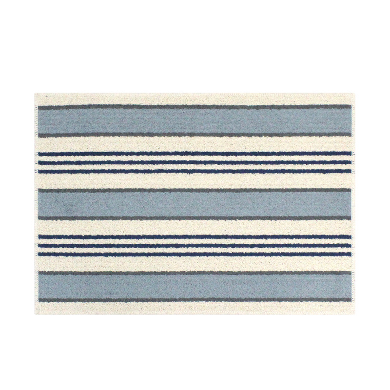 VIKAMA Korean Minimalist Strip - Zara Home Bathroom Mat review and price