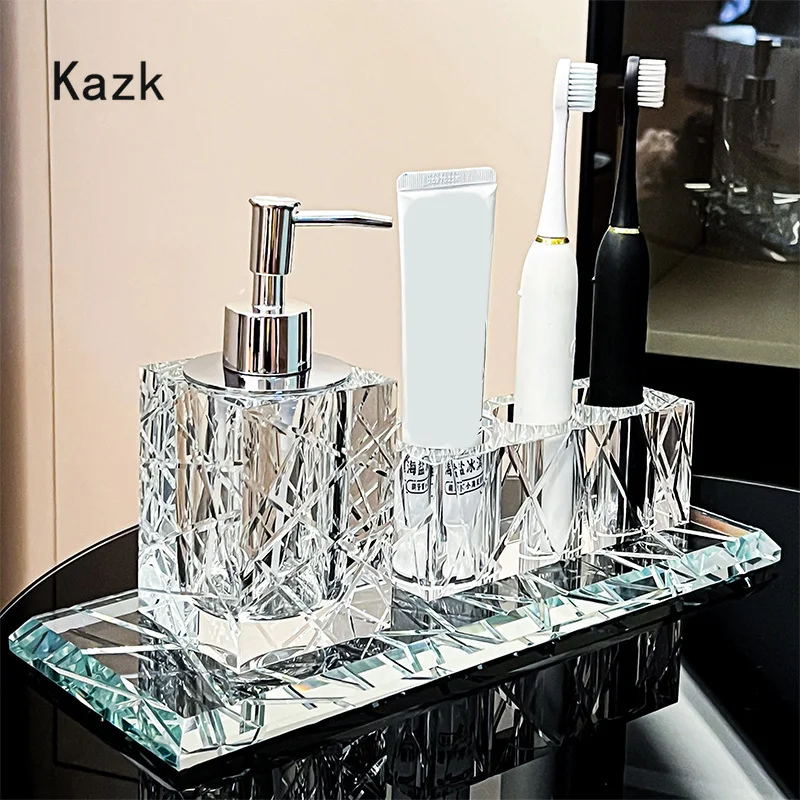 Advanced Crystal Bathroom Acce - Zara Home Bathroom review and price