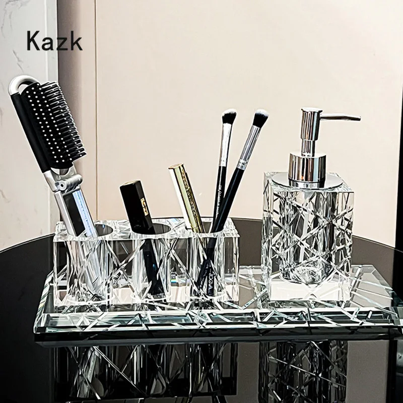 Advanced Crystal Bathroom Acce - Zara Home Bathroom review and price