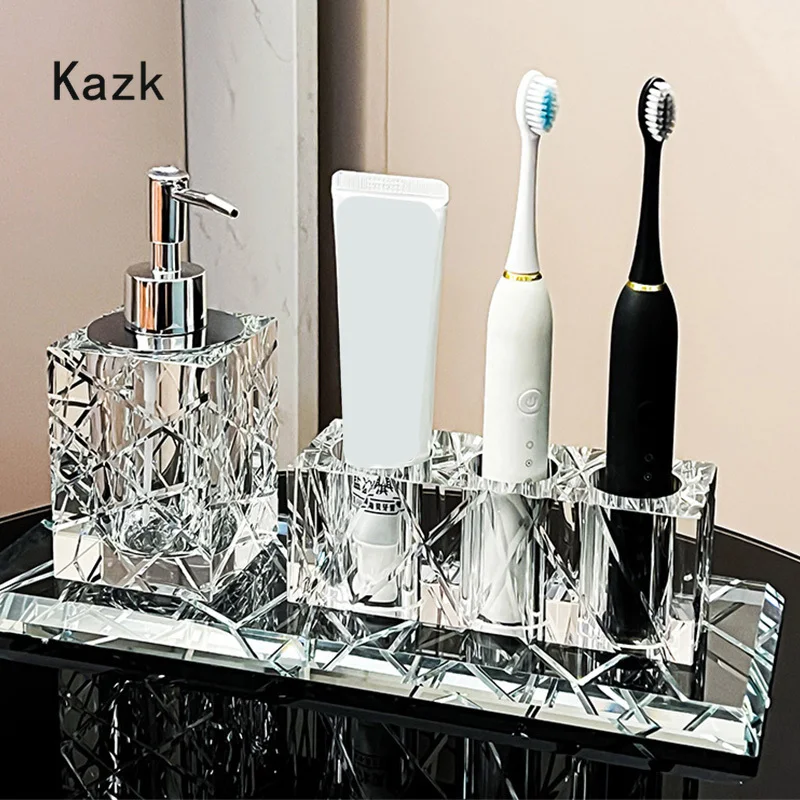 Advanced Crystal Bathroom Acce - Zara Home Bathroom review and price