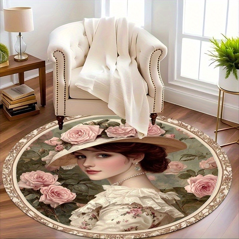 Round Capybara Gamer Rug Cute  - Home Bathroom Trends review and price