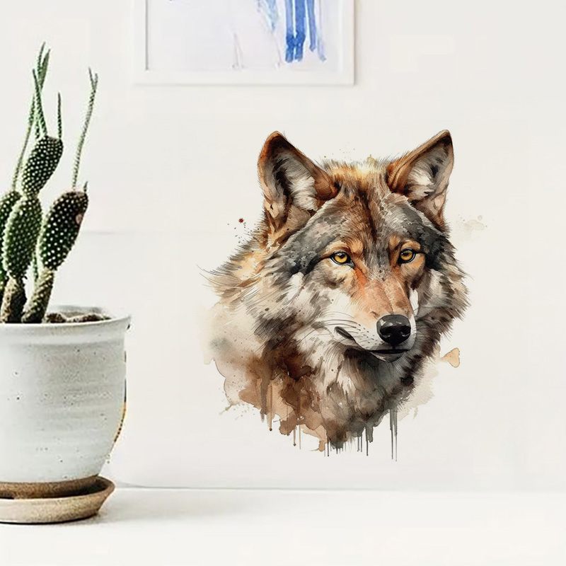 Wolf Wall Stickers, Toilet Sti - Home Bathroom Floor Tiles review and price