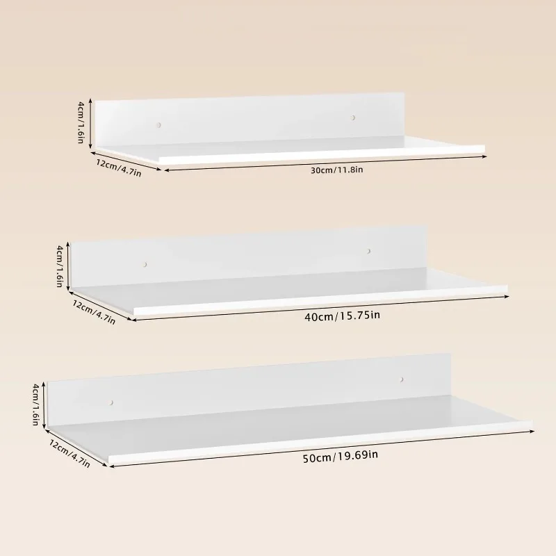 Metal Floating Shelves Wall Mo - Home Creation Bathroom review and price