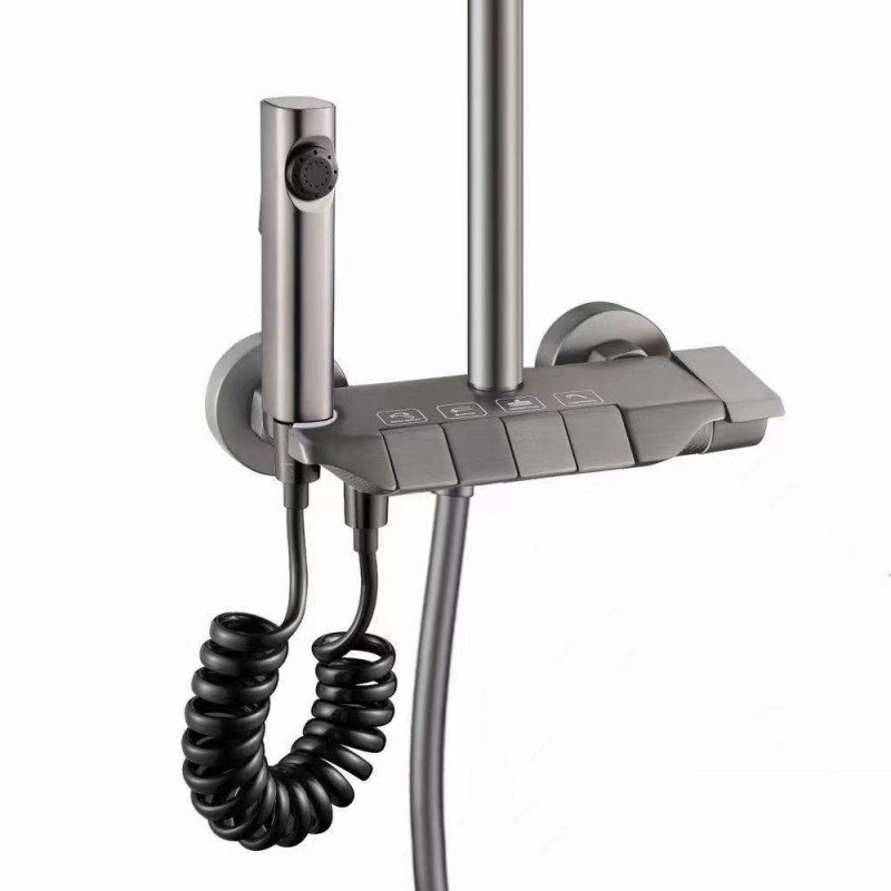 Popular Brass 4-Function Piano - Shower Head Rain review and price