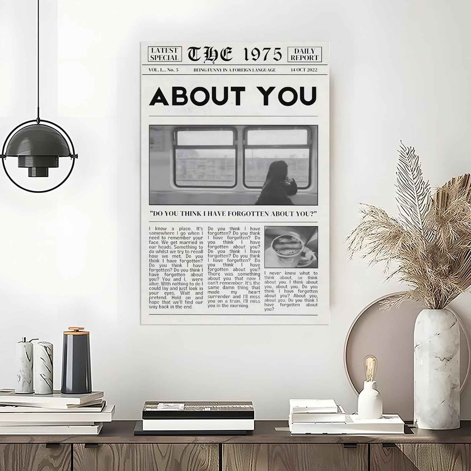 The 1975 About You Poster Musi - Home Bathroom Mirror review and price