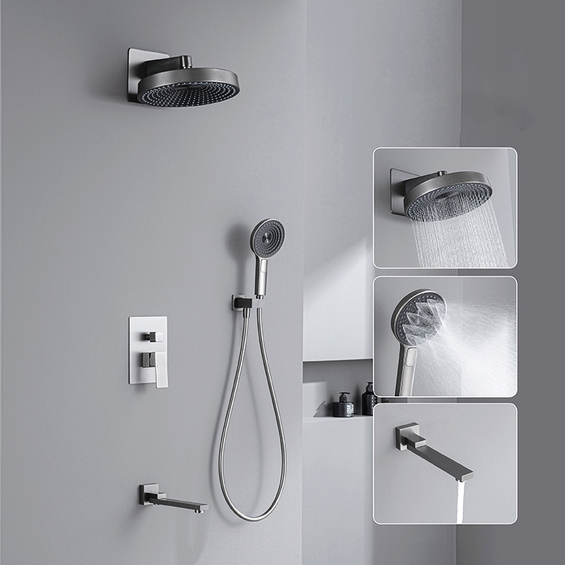 High-End In-Wall Concealed Sho - Shower Head Rain review and price