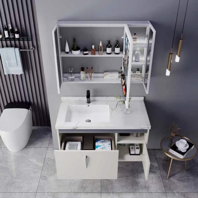 Bathroom CabinetModern Floatin - Home Bathroom Mirror review and price