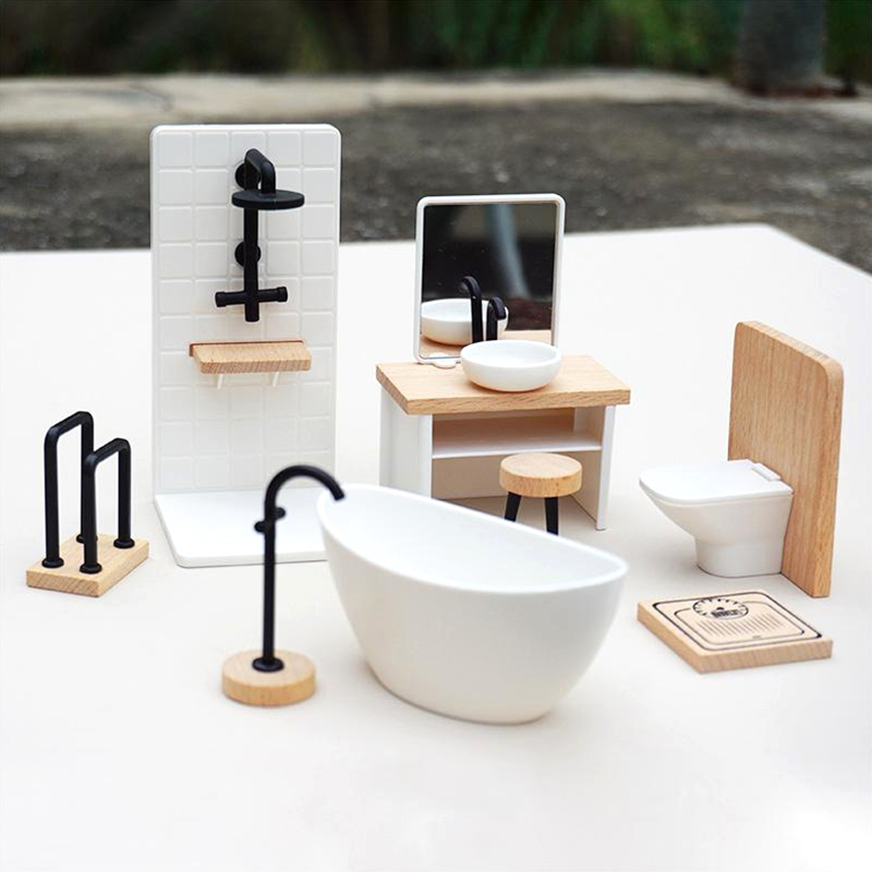 1:6/1:12 Dollhouse Miniature B - Home Bathroom Renovation review and price