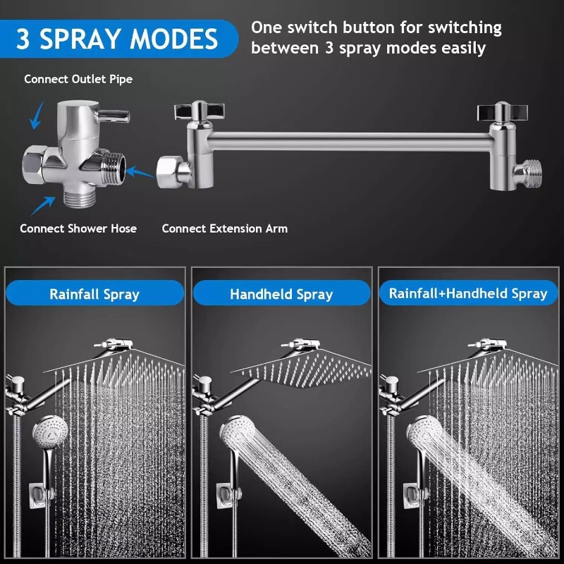 Stainless Steel Rain Shower He - Shower Head Rain review and price