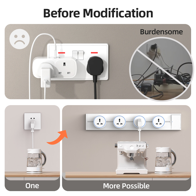 Track Rail Socket EU UK FR Kor - Home Outlet Bathroom review and price