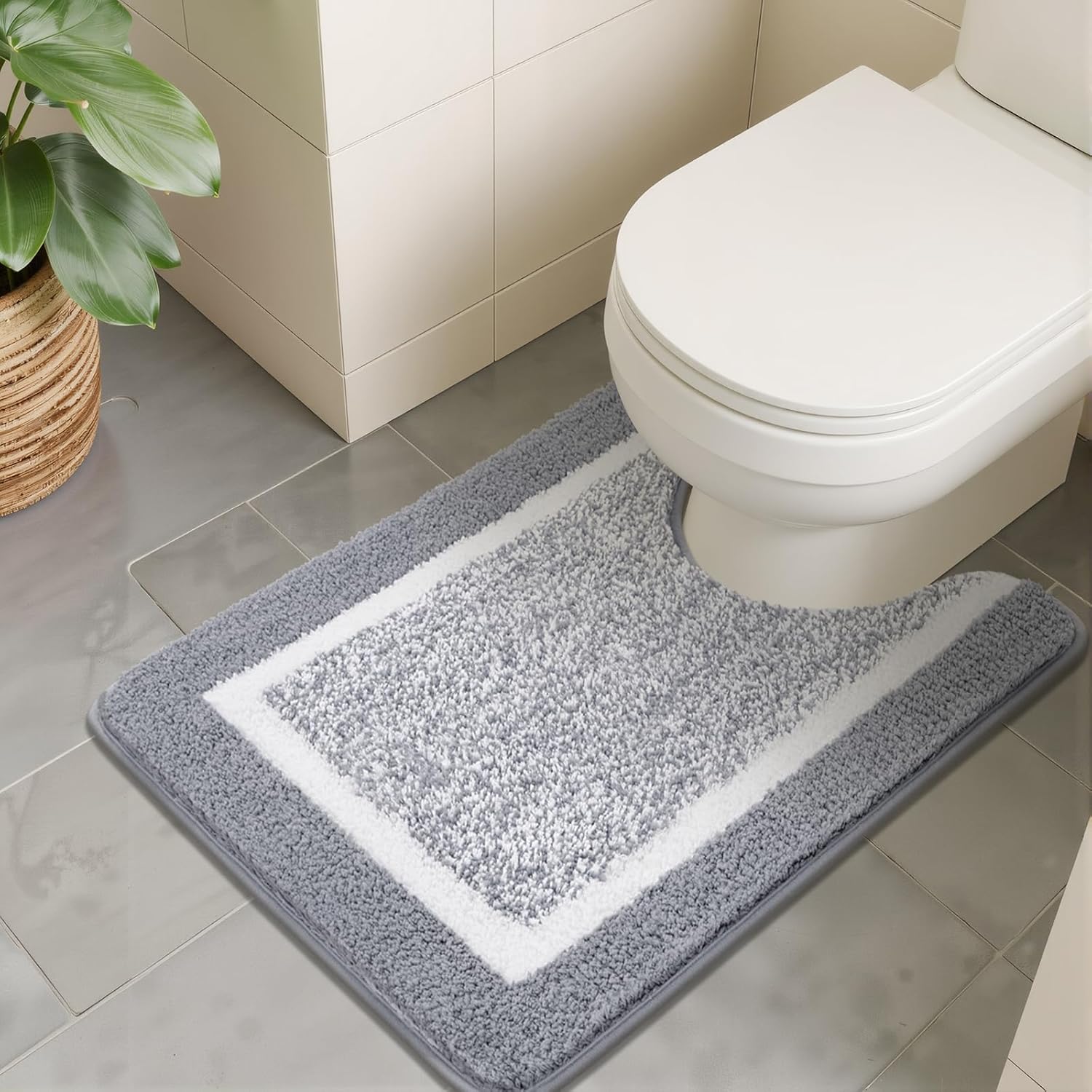 Fluffy Microfiber Shaggy Bathr - Zara Home Bathroom Mat review and price