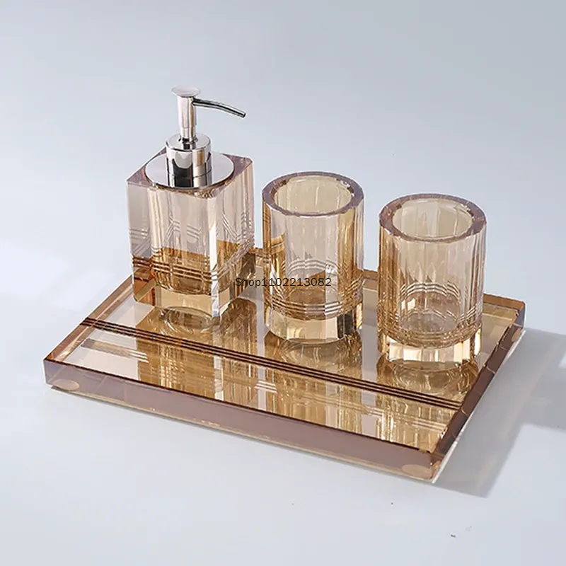 Crystal Bathroom Amenity Set L - Zara Home Bathroom review and price