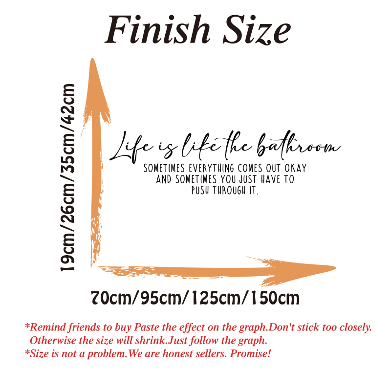 Life Is Like The Bathroom Funn - Home Bathroom Floor Tiles review and price